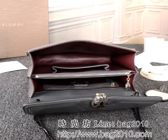 BVLGARI寶格麗 專櫃新品 Serpenti Forever 手腕款 雙層風琴包 789789 FYD1116